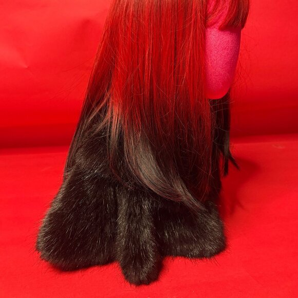 Vintage Brown Fur Collar by Ruyi: Layer Up Your Retro Winter Vibes - Picture 9 of 12